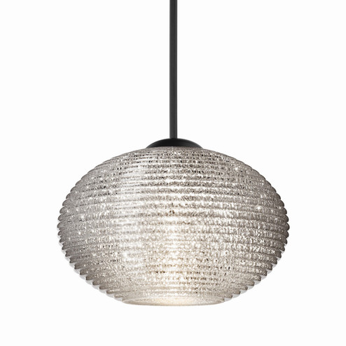 Besa Lasso Pendant LED Pendant in Black (74|1XC5612GLLEDBK)