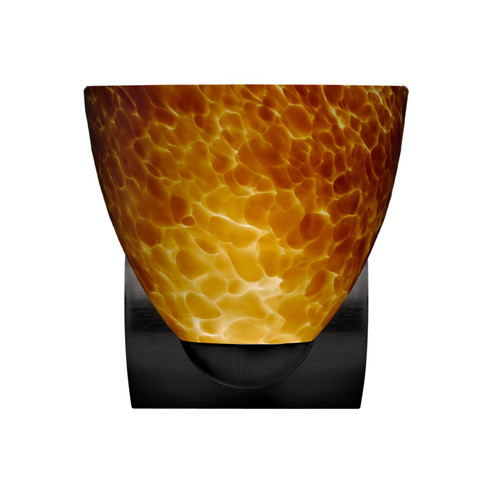 Besa Sasha Mini Sconce LED Wall Sconce in Black (74|1WZ757218LEDBK)