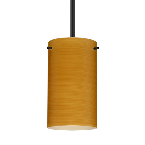 Besa Stilo 7 Stem Pendant One Light Pendant in Black (74|1TT4404OKBK) Besa Stilo 7 Stem Pendant One Light Pendant in Black (74|1TT4404OKBK)