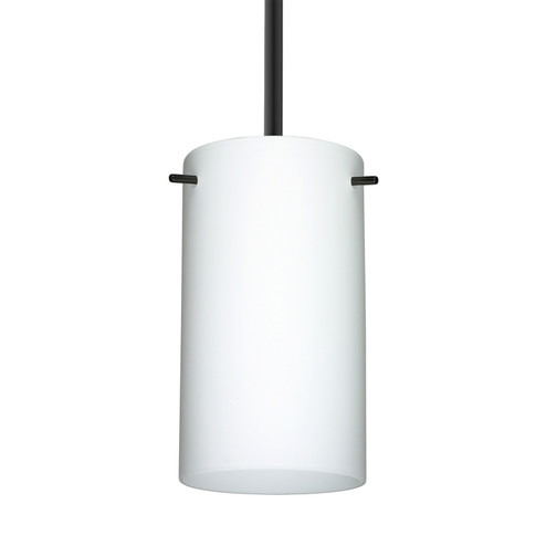 Besa Stilo 7 Stem Pendant One Light Pendant in Black (74|1TT440407BK)