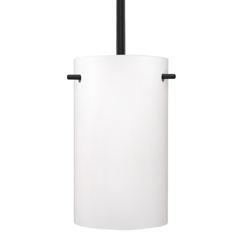 Besa Tamburo 5 Stem Pendant LED Pendant in Black (74|1TT400507LEDBK)