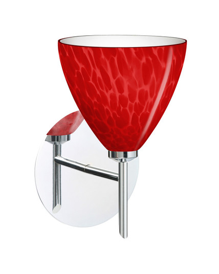 Besa Mia Mini Sconce LED Wall Sconce in Chrome (74|1SW1779RCLEDCR)
