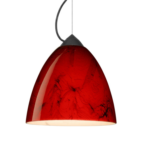 Besa Vila Pendant LED Pendant in Black (74|1KX4470MALEDBK)