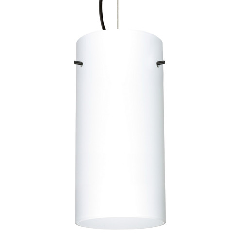 Besa Stilo 12 Pendant One Light Pendant in Black (74|1KX412007BK)