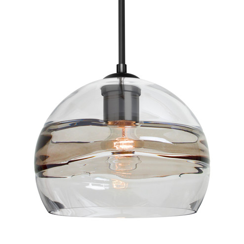Besa Spirit 8 Pendant LED Pendant in Black (74|1JTSPIR8SCEDILBK)