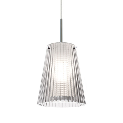 Besa Dion Pendant One Light Pendant in Black (74|1JTDIONCLSN)