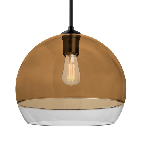 Besa Ally 12 Pendant LED Pendant in Black (74|1JTALLY12AMEDILBK)