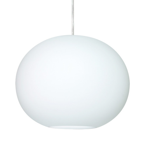 Besa Jordo Pendant One Light Pendant in Satin Nickel (74|1JT477507SN)