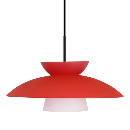 Besa Trilo 15 Pendant One Light Pendant in Black (74|1JT451331BK)