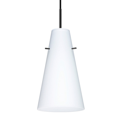 Besa Cierro Pendant One Light Pendant in Black (74|1JT412407BK)