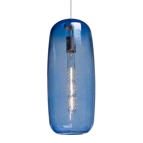 Besa Pinot 18 Pendant One Light Pendant in Black (74|1JCPINOT18BLSN)