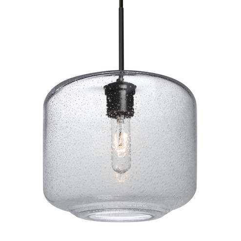 Besa Niles 10 Pendant LED Pendant in Black (74|1JCNILES10CLEDILBK)