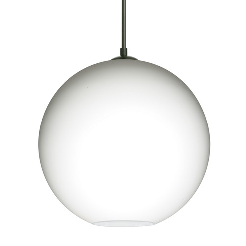 Besa Coco 12 Pendant LED Pendant in Black (74|1JCCOCO1207LEDBK)