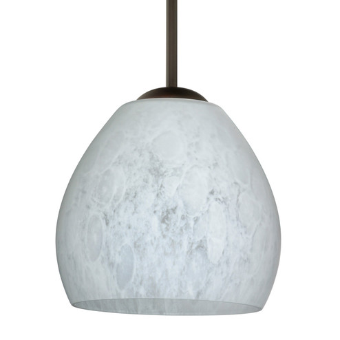 Besa Bolla Pendant One Light Pendant in Bronze (74|1BC412219MEDBR)