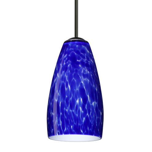 Besa Chrissy Pendant LED Pendant in Black (74|1BC150986LEDBK)