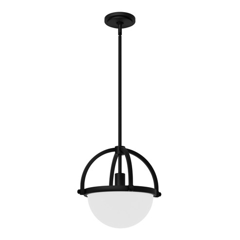 Wedgefield One Light Pendant in Matte Black (47|48054)
