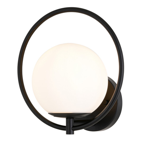 Bucktown One Light Wall Sconce in Matte Black (63|W0476)