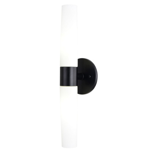 Elliot Two Light Wall Sconce in Matte Black (63|W0457)