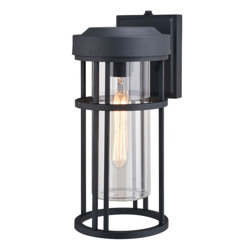 Crestline One Light Outdoor Wall Mount in Textured Black (63|T0742)