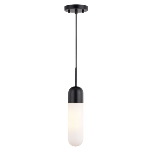 Thalia One Light Mini Pendant in Matte Black (63|P0421)