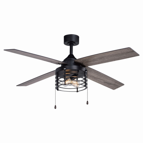 Rowan 52''Ceiling Fan in Matte Black (63|F0123)
