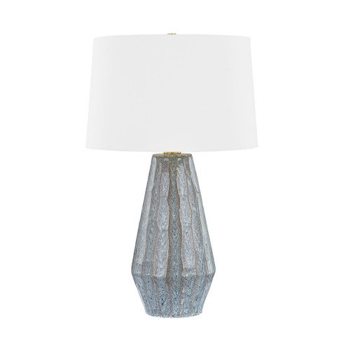 Alloway One Light Table Lamp in Aged Brass (70|L8731AGBCST)