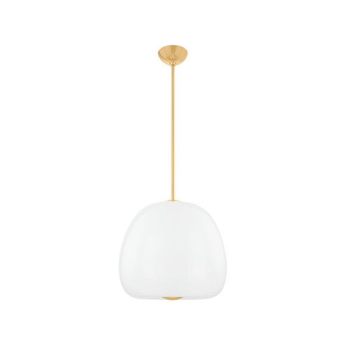 Scranton LED Pendant in Aged Brass (70|3019AGB)