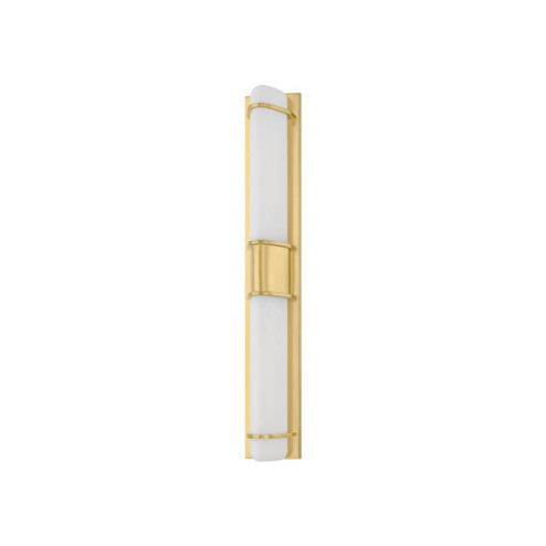Tottenville Two Light Wall Sconce in Aged Brass (70|1127AGB)