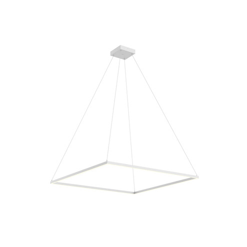 Piazza LED Pendant in White (347|PD88148WHUNV010)