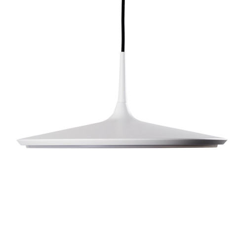 Disc LED Pendant in White (347|PD46216WHUNV)