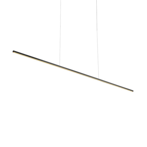 Vega Minor LED Linear Pendant in Black (347|LP18260BKUNV)