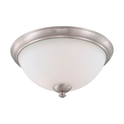Patton Three Light Flush Mount in Brushed Nickel (72|606014)
