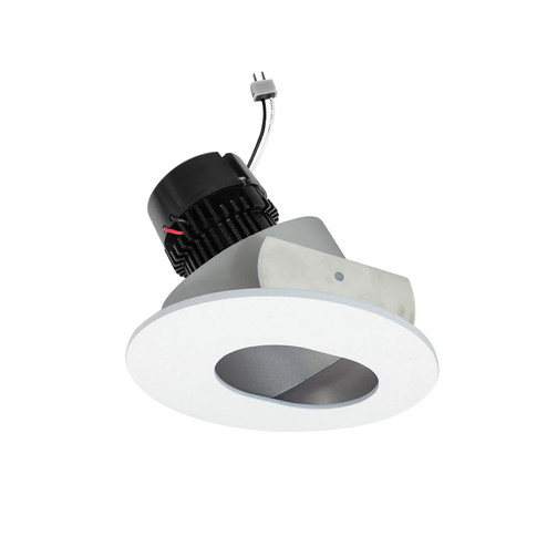 LED Slot Aperture Retrofit in Haze / Matte Powder White (167|NPRLV4RSL40XHZMPW)
