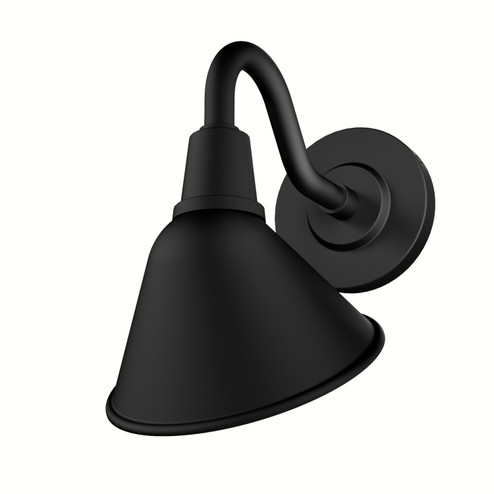 Cassius One Light Outdoor Wall Mount in Matte Black (47|46011)