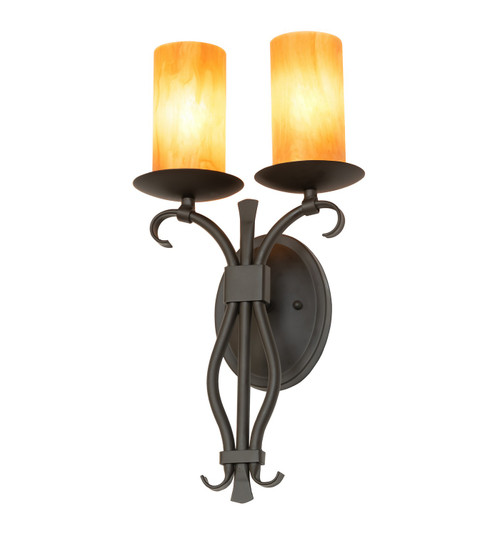 Juliana Two Light Wall Sconce in Oil Rubbed Bronze (57|275883)