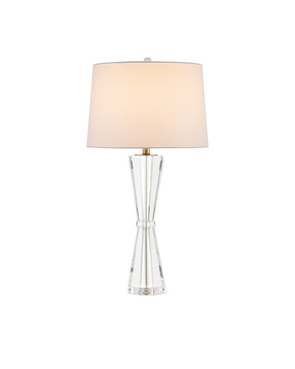 Duveen One Light Table Lamp in Clear/Polished Brass (142|60000972)