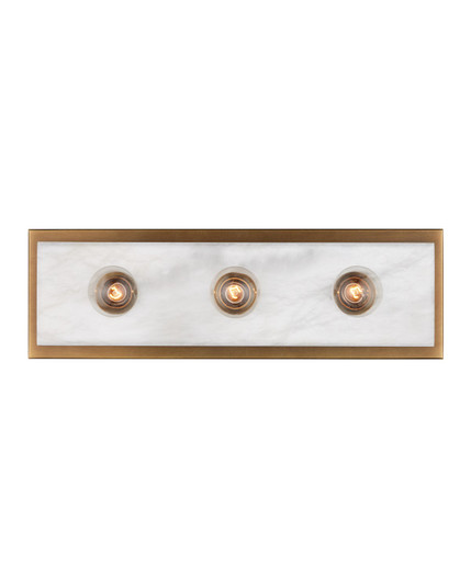 Berdine Three Light Wall Sconce in Natural/Antique Brass (142|58000052)