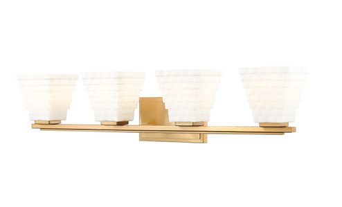 Annalise Four Light Vanity in Modern Gold (224|75144VMGLD)