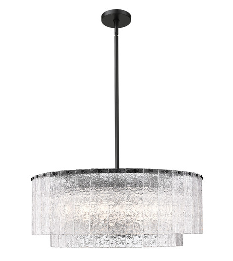 Glacier 12 Light Pendant in Matte Black (224|1943P322MB)