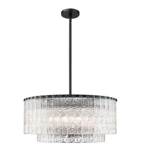 Glacier Ten Light Pendant in Matte Black (224|1943P262MB)