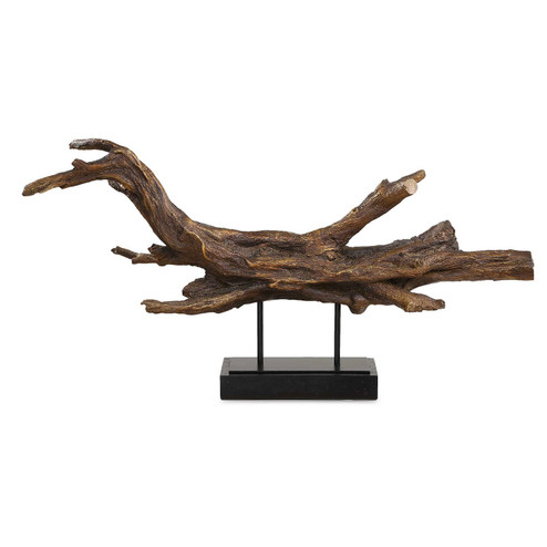 Gilded Branch Sculpture in Dark Brown (52|18221)