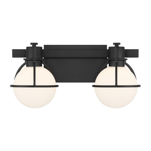 Pierce Two Light Bathroom Vanity in Matte Black (51|810602BK)