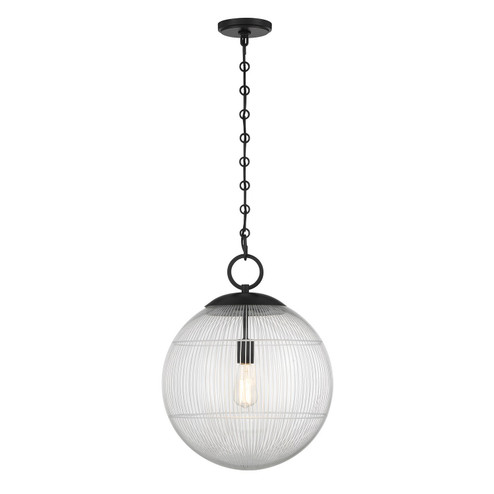 Cabot One Light Pendant in Matte Black (51|71840189)