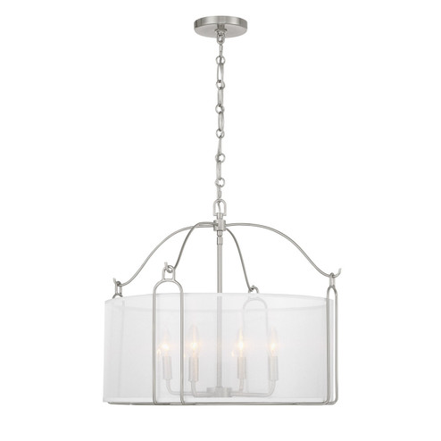 Ashlay Four Light Pendant in Satin Nickel (51|716934SN)