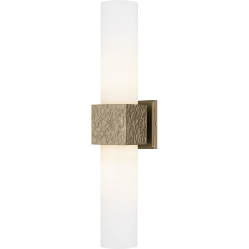 Quoizel Wood Two Light Wall Sconce in Bronze Gold (10|QW6800BGD)