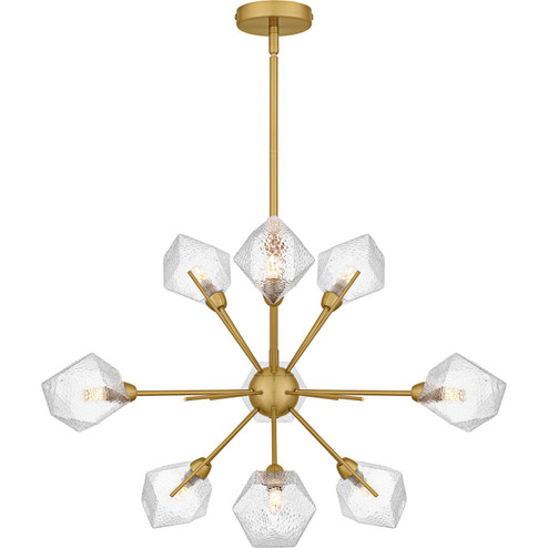 Salvador Nine Light Chandelier in Brushed Gold (10|PCSVD5034BRG)