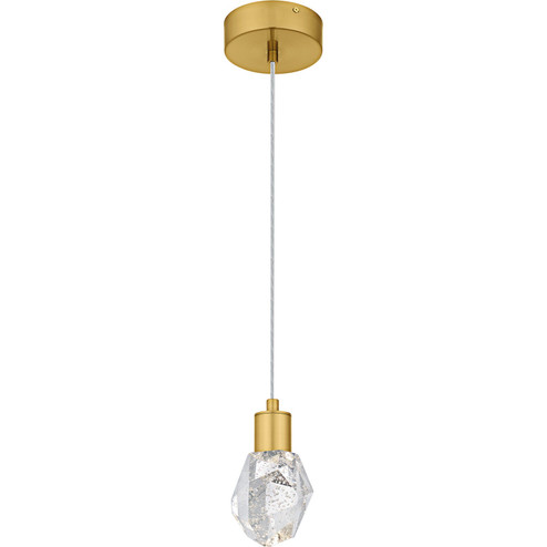 Skye LED Mini Pendant in Brushed Gold (10|PCSKY1505BRG)