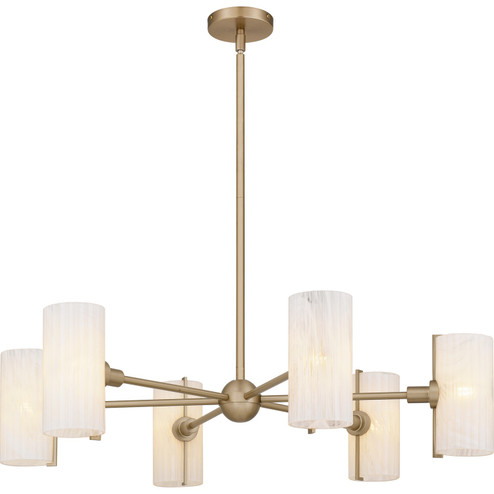 Curran Six Light Chandelier in Bronze Gold (10|CRR5036BGD)