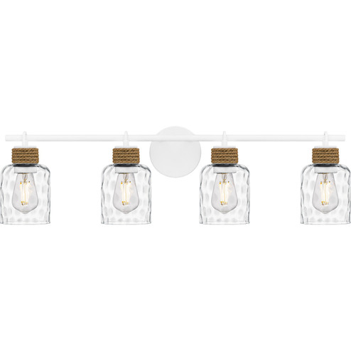 Baltic Four Light Bath in Matte White (10|BTC8634W)