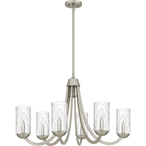 Allard Six Light Chandelier in Brushed Nickel (10|ALD5032BN)
